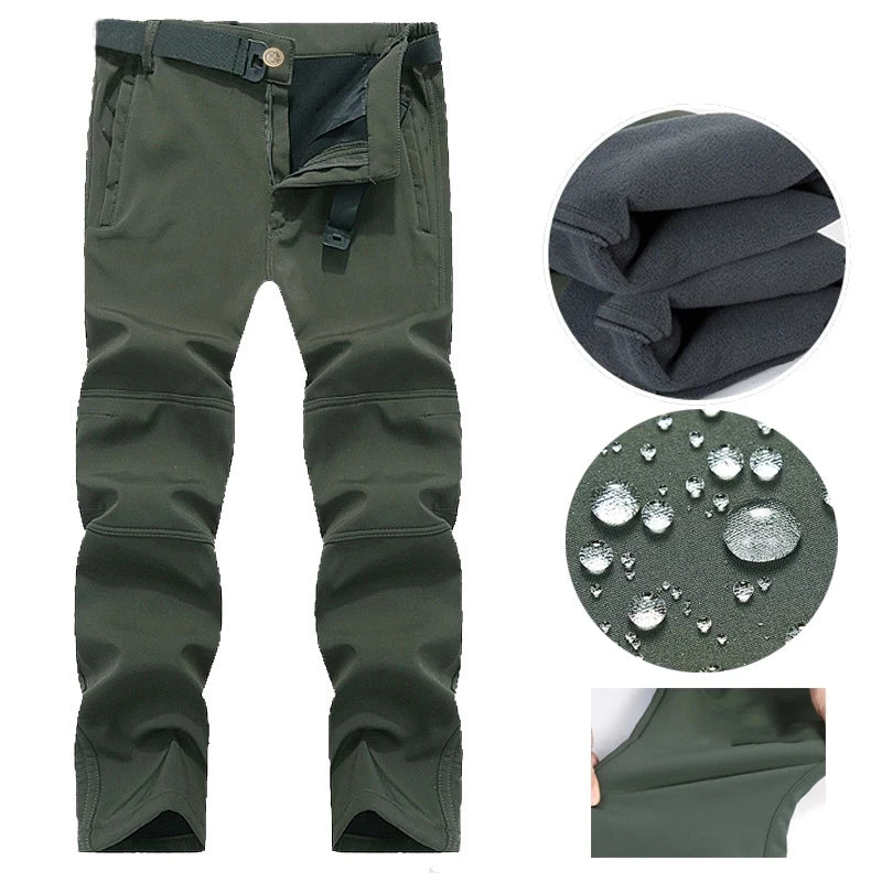 Army SoftShell Tactical Waterproof Jackets Men Hood Coat Military Combat Tracksuit Fishing Hiking Camping Climbing Pant Trousers