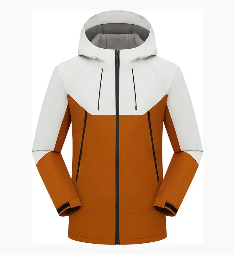 Thicken Jackets New Men Waterproof Windproof Breathable Jacket Fashion Outdoor Mountain Hiking Softshell Jacket