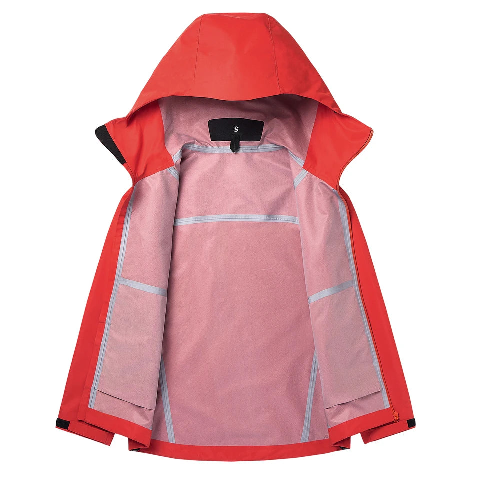 Waterproof and Breathable Hiking Mountain Jacket Keep Warm Durable, Highly Versatile Windproof  Softshell