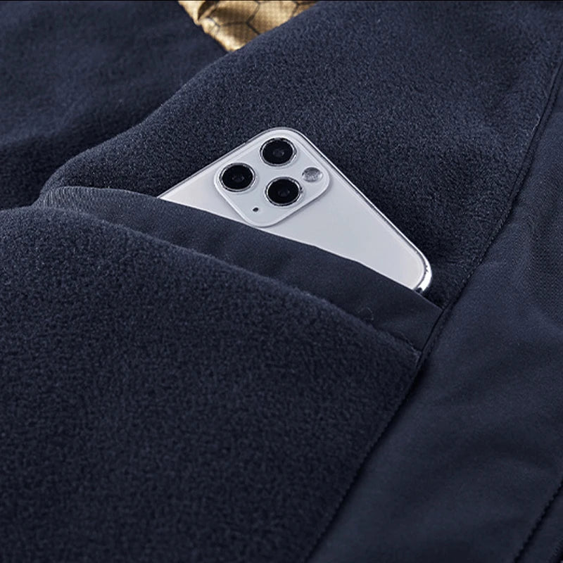 Men's Winter SoftShell Tactical Waterproof Jackets Male Hood Coat Combat Fishing Hiking Camping Climbing Skiing Outdoor Sports C