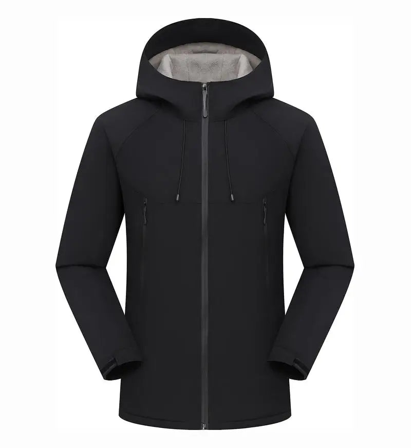 Thicken Jackets New Men Waterproof Windproof Breathable Jacket Fashion Outdoor Mountain Hiking Softshell Jacket